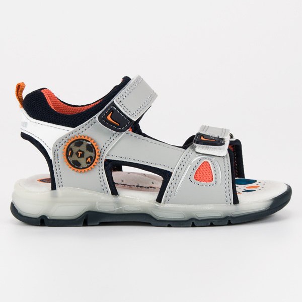 American Club Sandale za dječaka siva