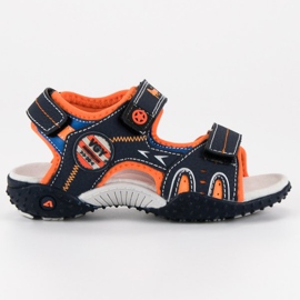 American Club Udobne američke sandale plava