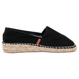 McKey Udobne crne espadrile crno