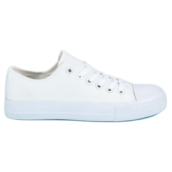 Bijele tenisice s povezom bijela