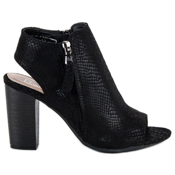 Filippo Crne sandale s gornjim dijelom crno