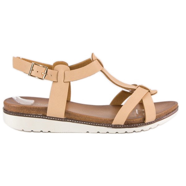 Licean Udobne ljetne sandale smeđa