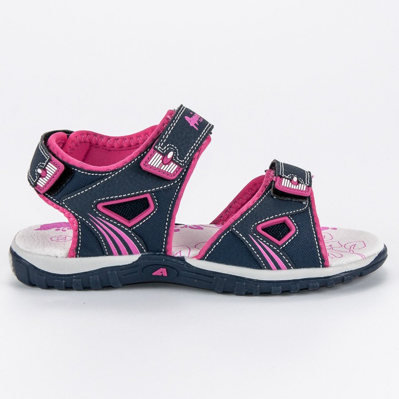 American Club Velcro američke sandale plava