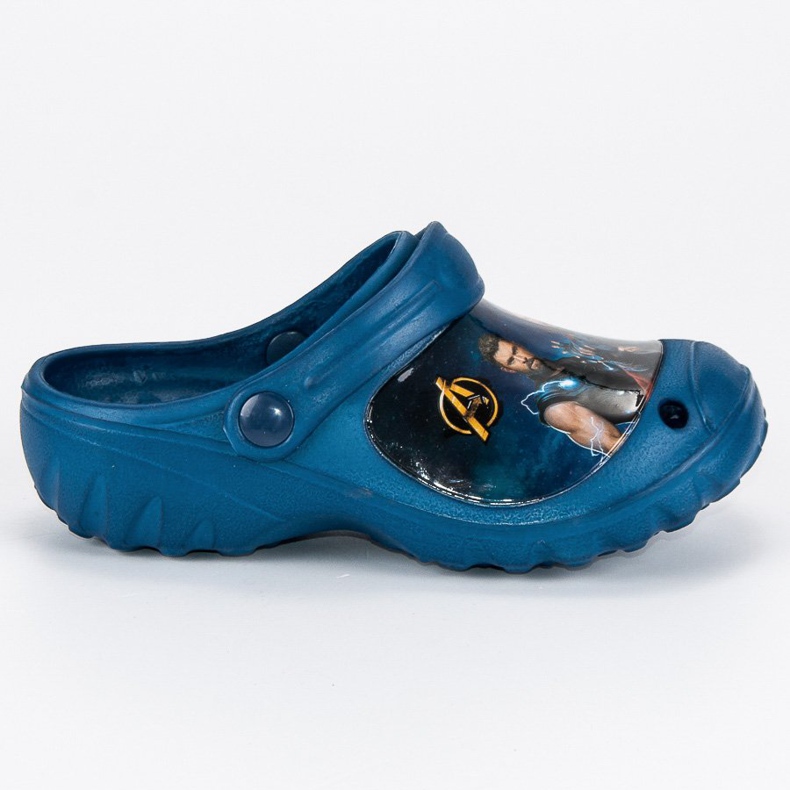 Papuče od gumenih osvetnika plava