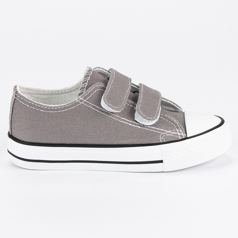 Dječje tenisice od Velcro siva