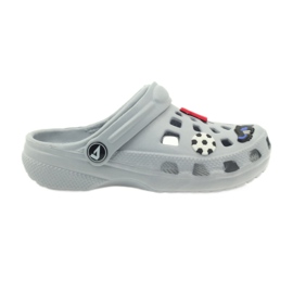 American Club Začepljene papuče Ronaldo sive američke siva