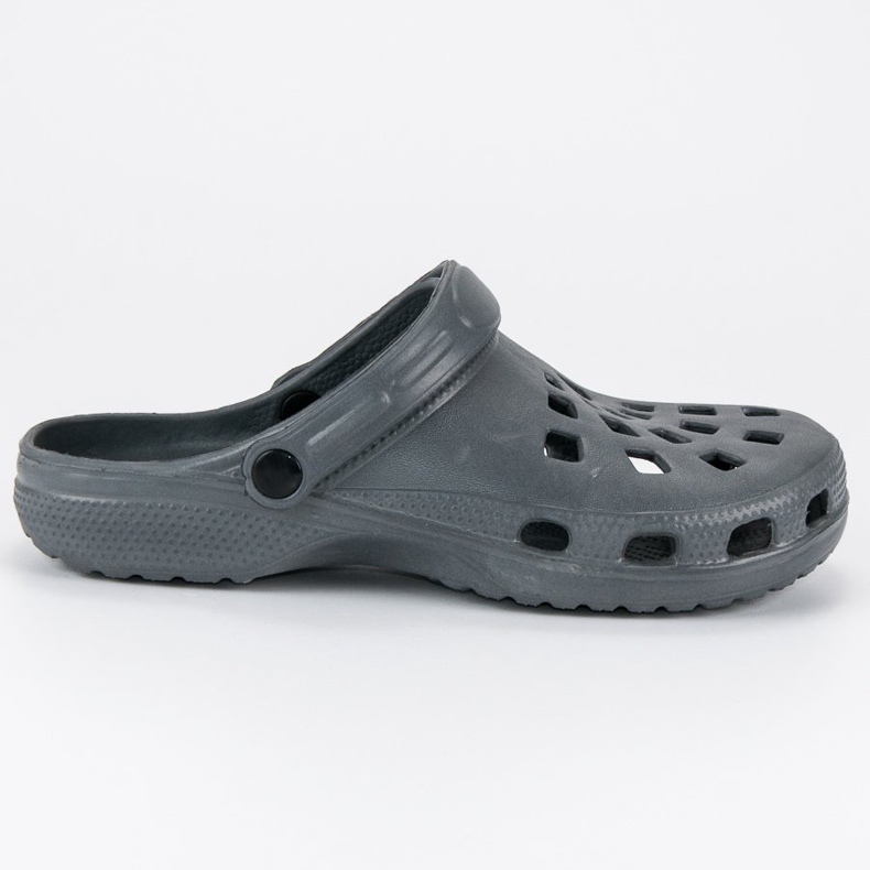 Sive muške papuče siva