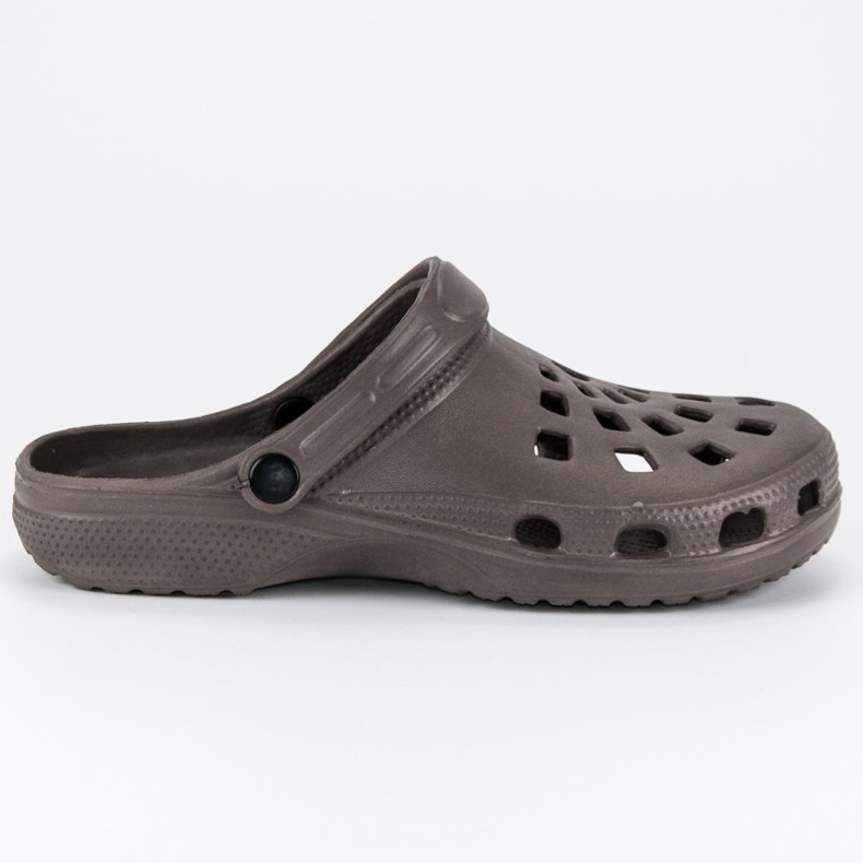 Smeđe muške papuče smeđa