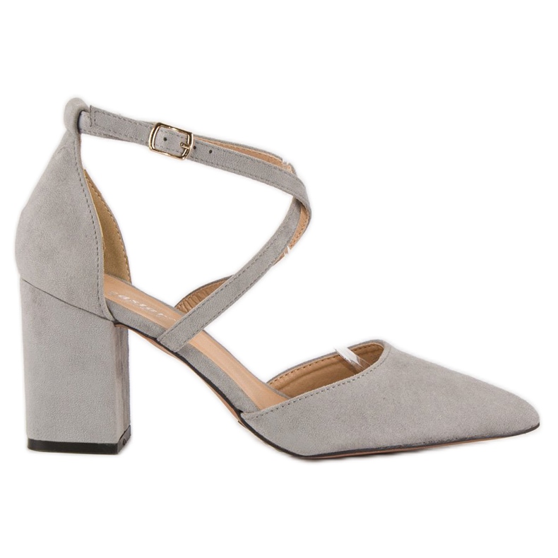 Seastar Elegantne sandale od antilopa siva