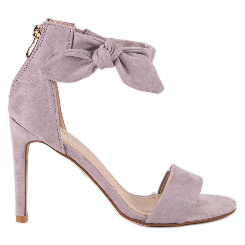 Bestelle Antilop sandale s patentnim zatvaračem ljubičasta raznobojna