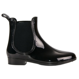 Lakirane VINCEZA galoše crna