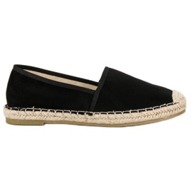 Sweet Shoes Crne espadrile od antilopa crna