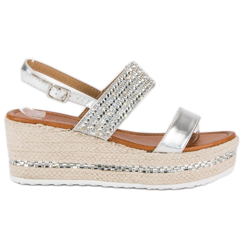 Seastar Espadrile na klin siva