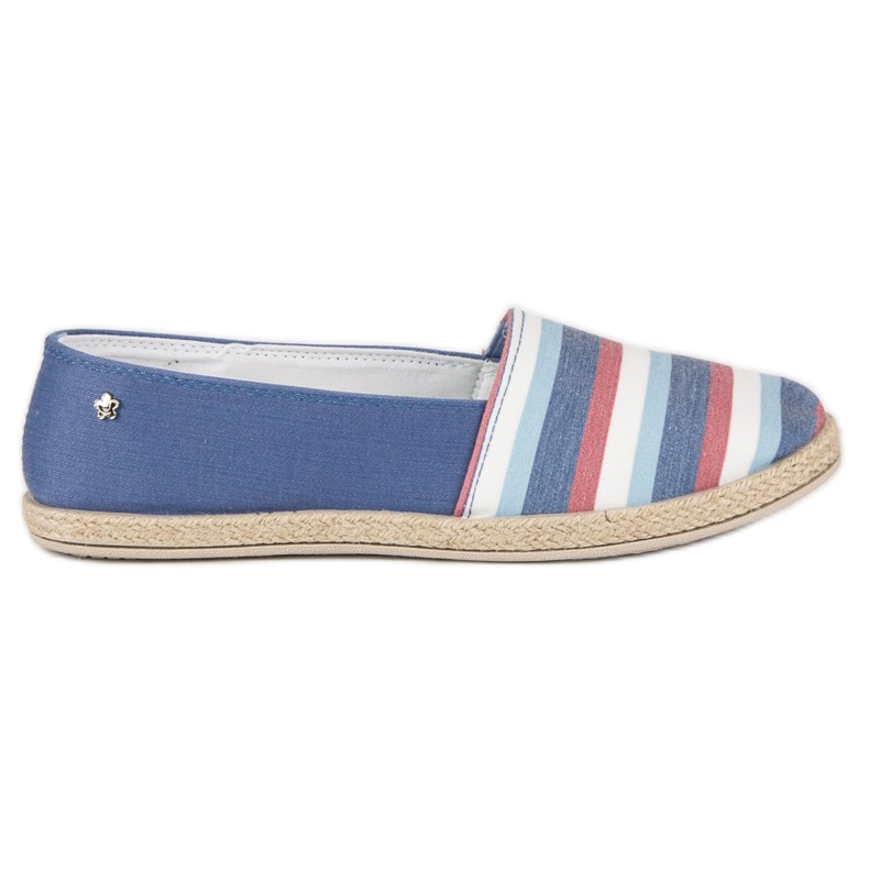 Slip on vices espadrile plava