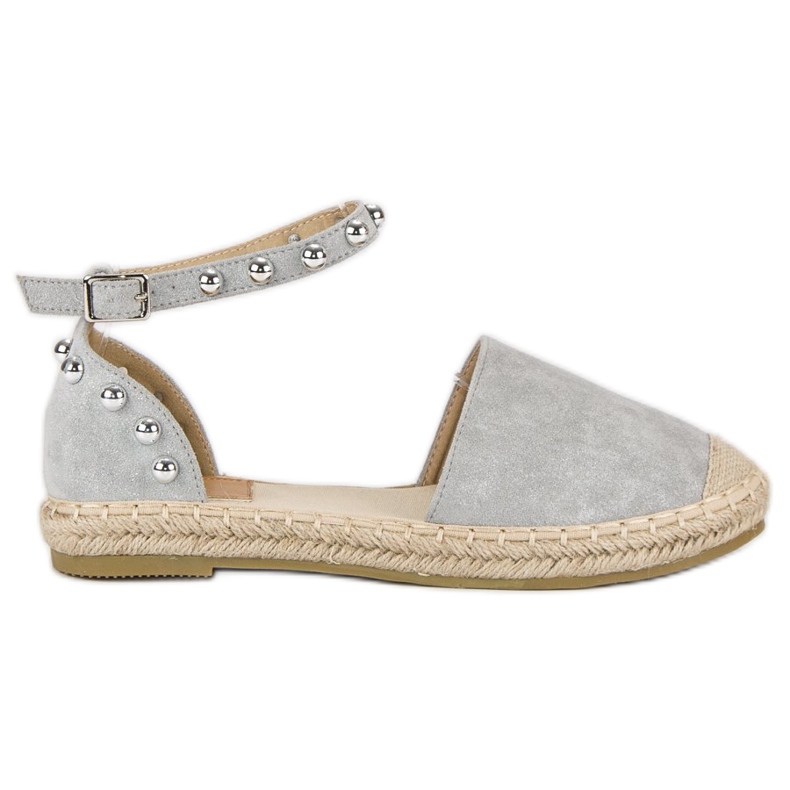 Bestelle Sive espadrile siva