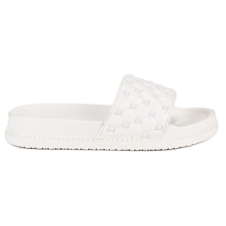 Elegantne ženske papuče bijela