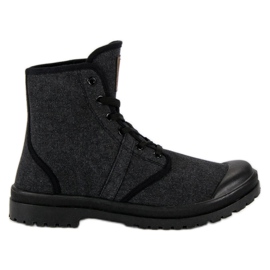 Mckeylor Ženske platnene torbe crna siva