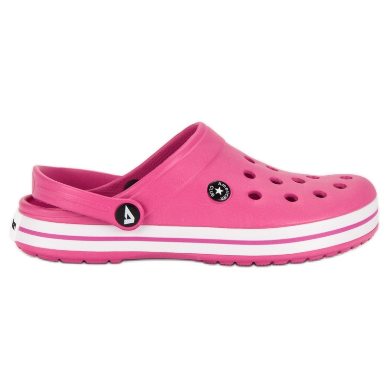 American Club Ružičaste vrtne papuče ružičasta