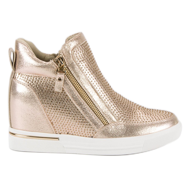 Tenisice s patentnim zatvaračem žuta boja