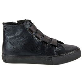 Crne tenisice s gumicom crna