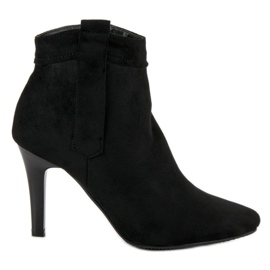 Klasične čizme na visoku petu crna