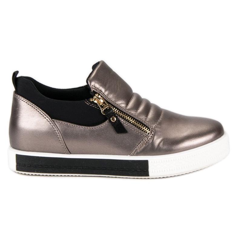 Grafitne tenisice sa patentnim zatvaračem siva