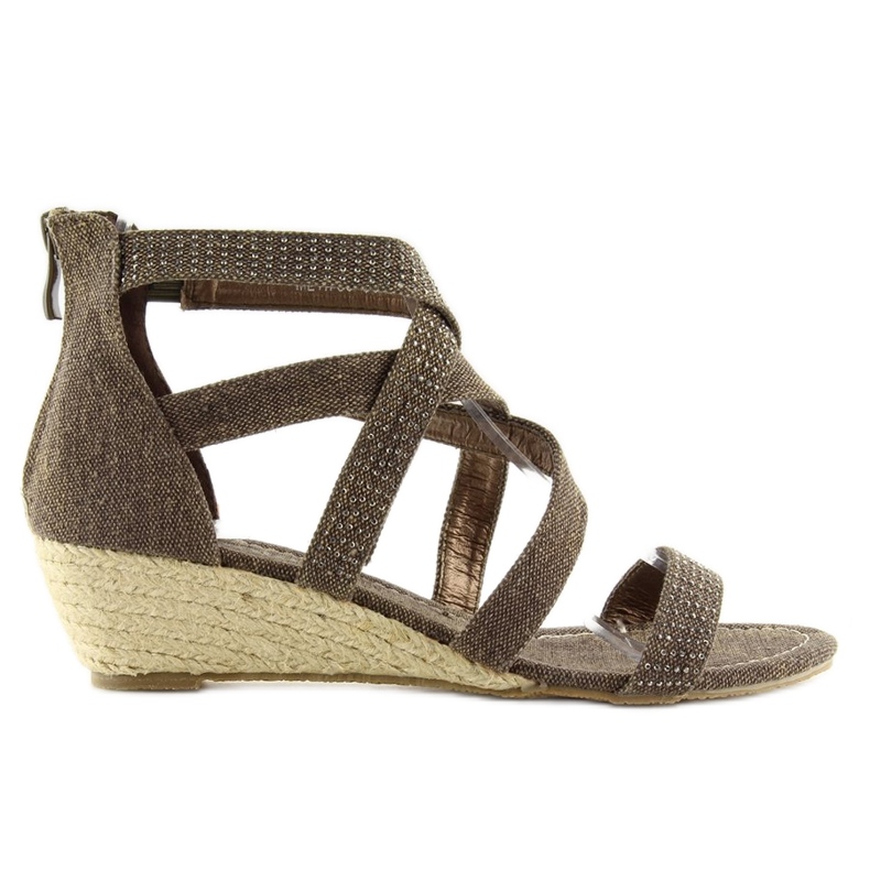Sandale espadrile ME11783 coffe smeđa