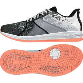Adidas Gymbreaker Bounce W BB3985 cipele za trening bijela crno siva