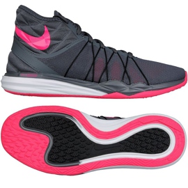 Nike Dual Fusion Tr Hit Mid W 852442-002 cipela za trening ljubičasta siva