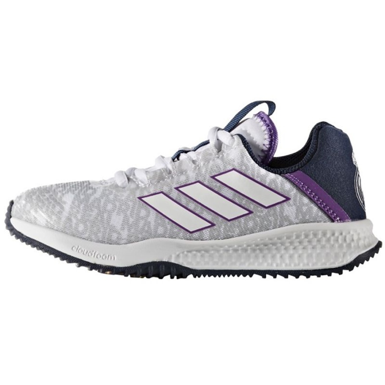 Cipele Adidas Rapida Turf Real Madrid Fc Jr BA9699 bijela bijela