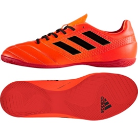 Sobne cipele adidas Ace 17.4 In M S77101 višebojan narančaste i crvene
