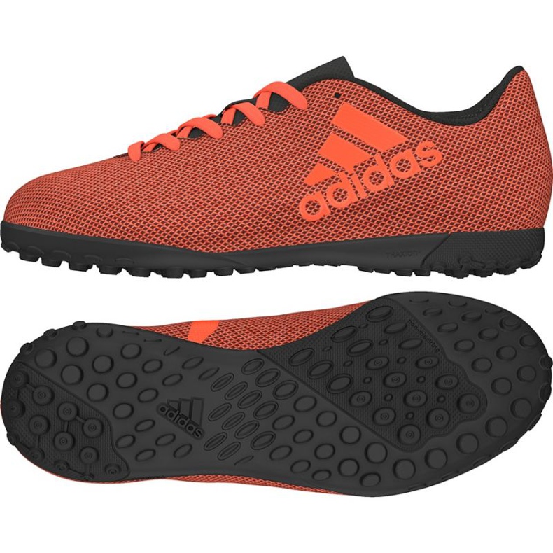 Kopačke Adidas X 17.4 Tf Jr S82422 raznobojna naranča
