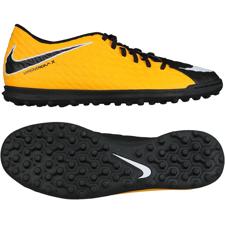 Kopačke Nike HypervenomX Phade Iii Tf M 852545-801 raznobojna crno