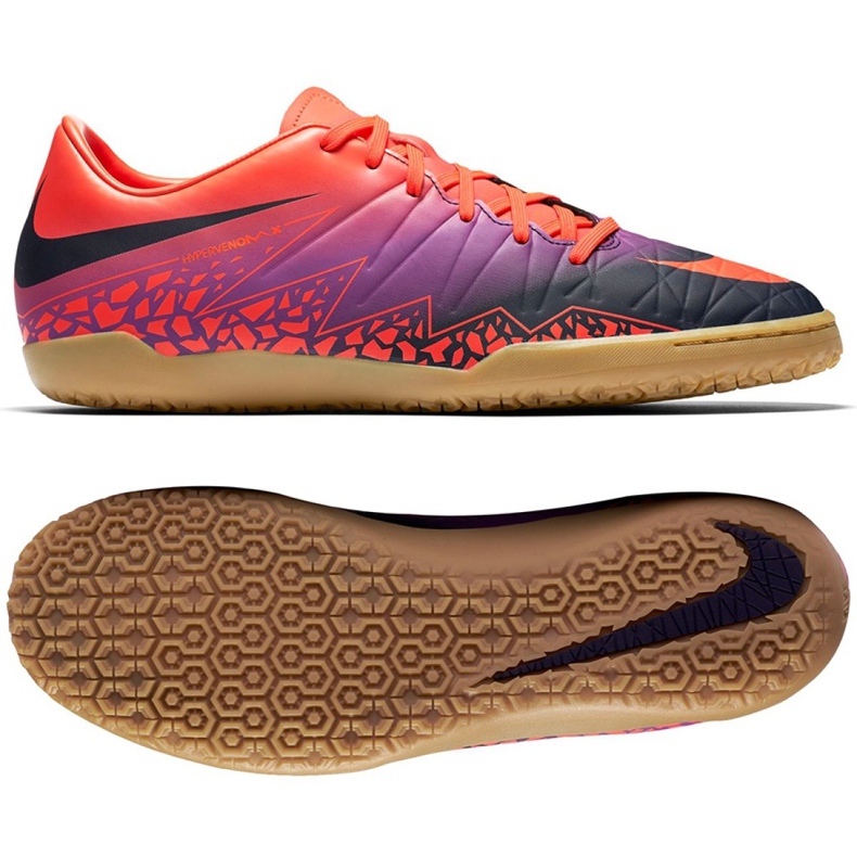 Sobne cipele Nike Hypervenom Phelon Ii Ic M 749898-845 raznobojna naranča