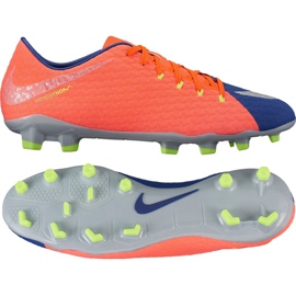 Kopačke Nike Hypervenom Phelon Iii Fg M 852556-409 crna, ljubičasta, narančasta narančasta