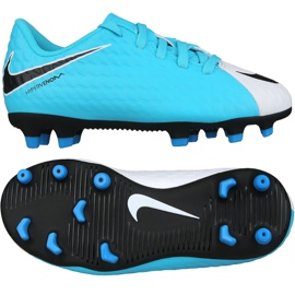Nogometne čizme Nike Hypervenom Phade Iii Fg Jr 852580-104 plava plava