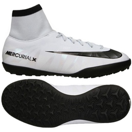 Nike MercurialX Victory Vi nogometne cipele crno, bijelo bijela