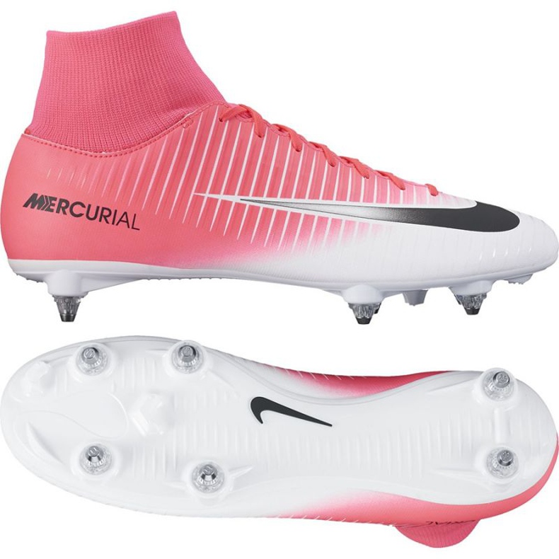 Kopačke Nike Mercurial Victory VI DF SG M 903610-601 ružičasta