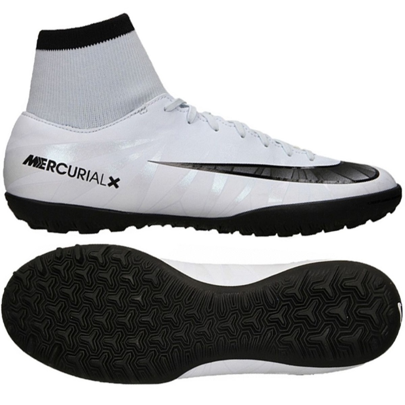 Nogometne cipele Nike MercurialX Victory Vi CR7 Df Tf M 903612-401 bijela bijela