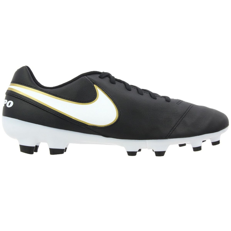 Nogometne cipele Nike Tiempo Genio Ii Leather Fg M 819213-010 crno crno