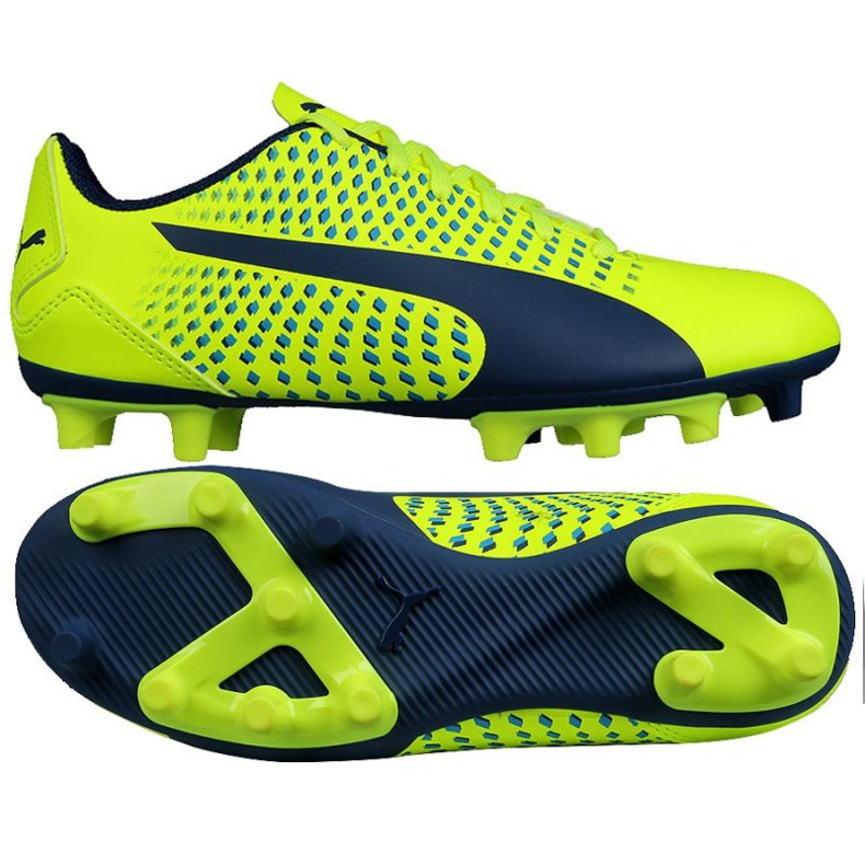 Puma Adreno Iii Fg Safety Junior 104049 10 kopačke zlatna zelena