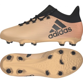 Adidas X 17.1 Fg Jr CP8977 kopačke zlatni