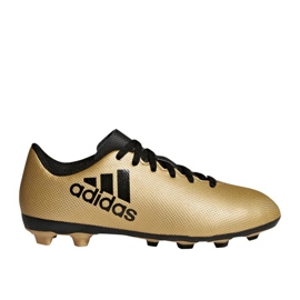 Kopačke Adidas X 17.4 FxG Jr CP9013 zlatna