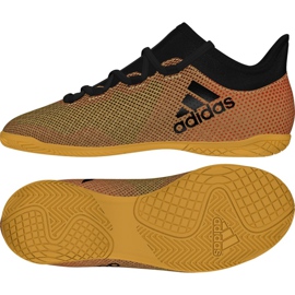 Sobne cipele adidas X Tango 17.3 In Jr CP9033 crno zlatna
