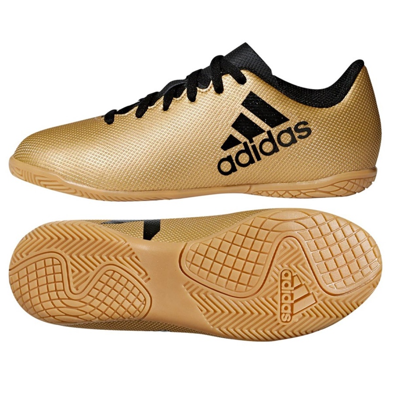 Sobne cipele adidas X Tango 17.4 In Jr CP9052 zlatna