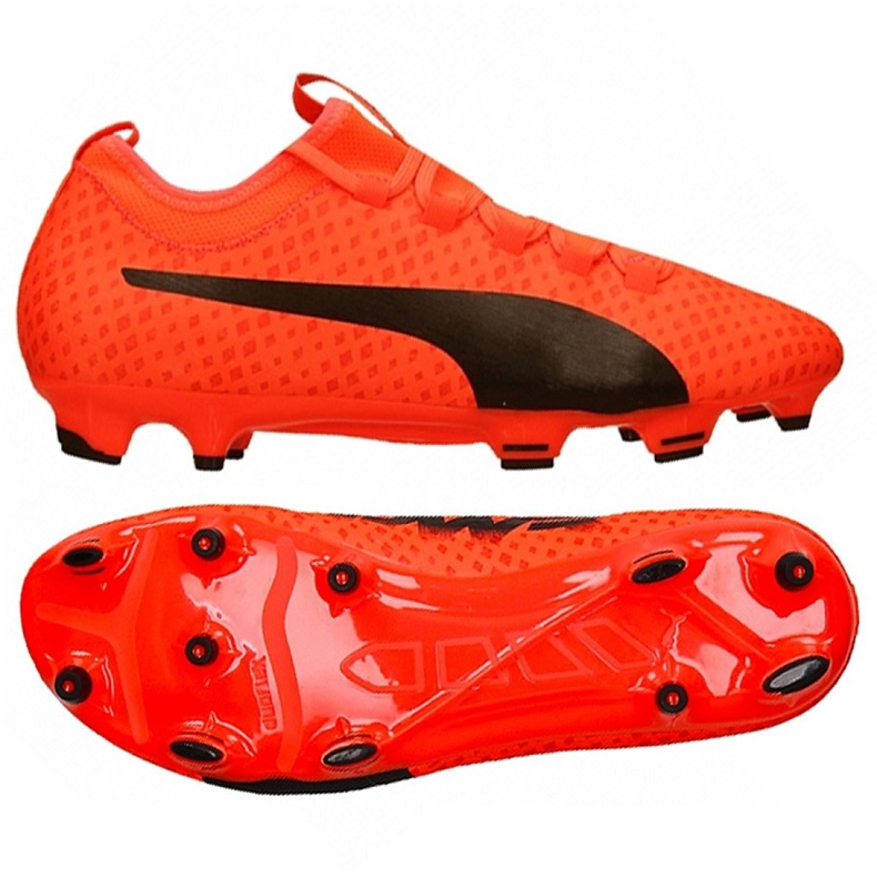 Puma Evo Power Vigor 3 Fg M 104297 01 kopačke raznobojna crvena
