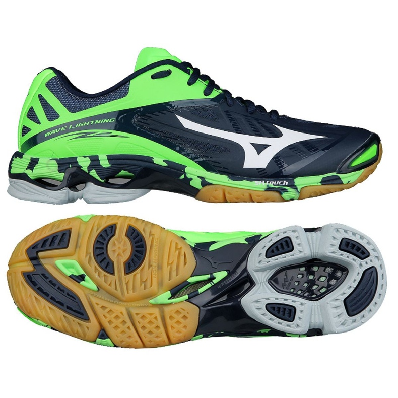 Mizuno Wave Lightening Z2 M V1GA160006 tenisice za odbojku mornarsko plava mornarsko plava
