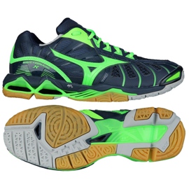 Mizuno Wave Tornado XM V1GA161236 tenisice za odbojku raznobojna mornarsko plava