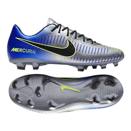 Tenisice za nogomet Nike Mercurial Vapor Xi Neymar Fg Jr 940855-407 višebojan plava