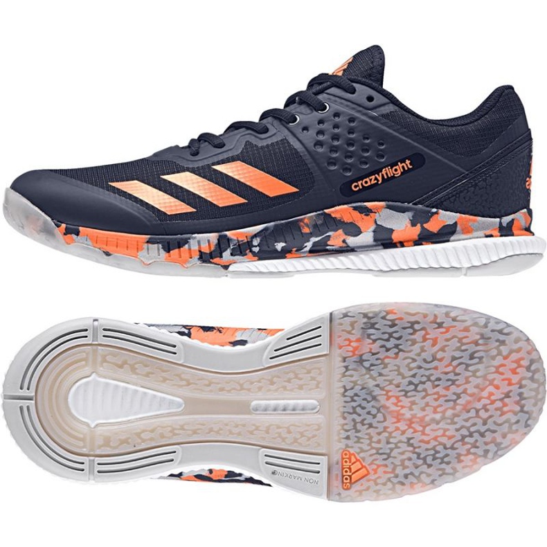 Adidas tenisice za odbojku Crazyflight Bounce M BB6118 mornarsko plava
